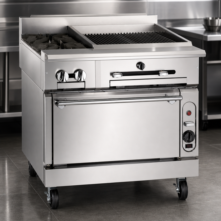 Product image #3 for Vulcan 24-Inch Heavy Duty Modular Infrared Gas Charbroiler