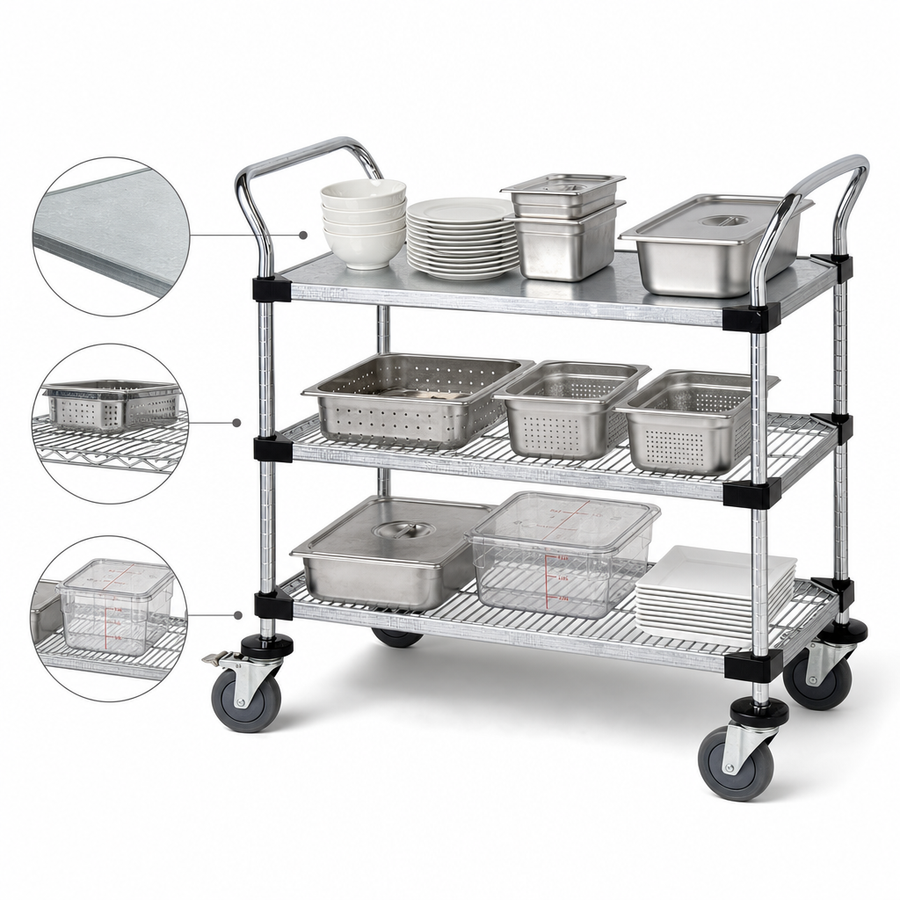 Three-Shelf Layout