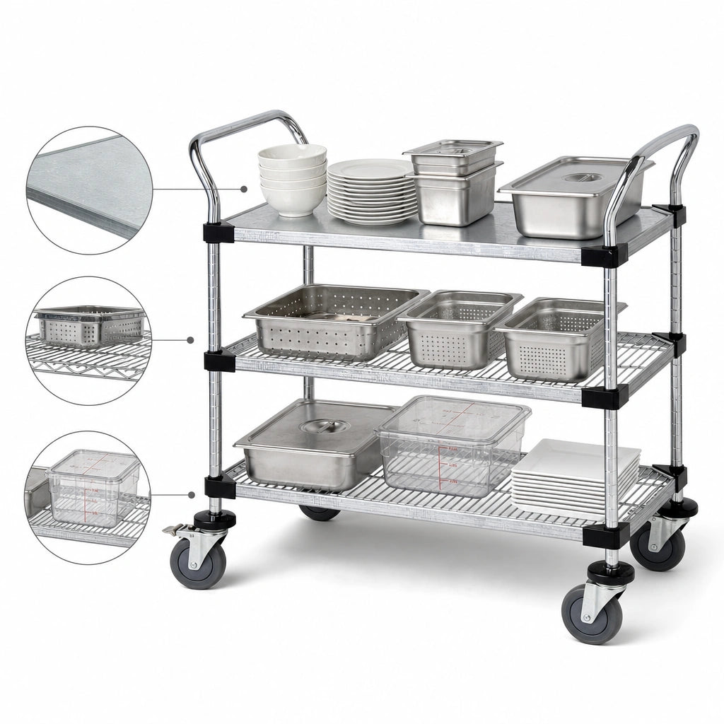 Three-Shelf Layout