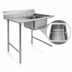 Thumbnail image #3 for Eagle Group 412 Series 1-Compartment Commercial Sink with 24-Inch Left Drainboard