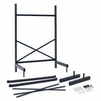 Thumbnail image #3 for Metro SmartLever SM762460-KIT Stationary Cantilever Shelving Starter Base Kit, 60"W x 24"D Shelf Capacity, Epoxy-Coated Steel