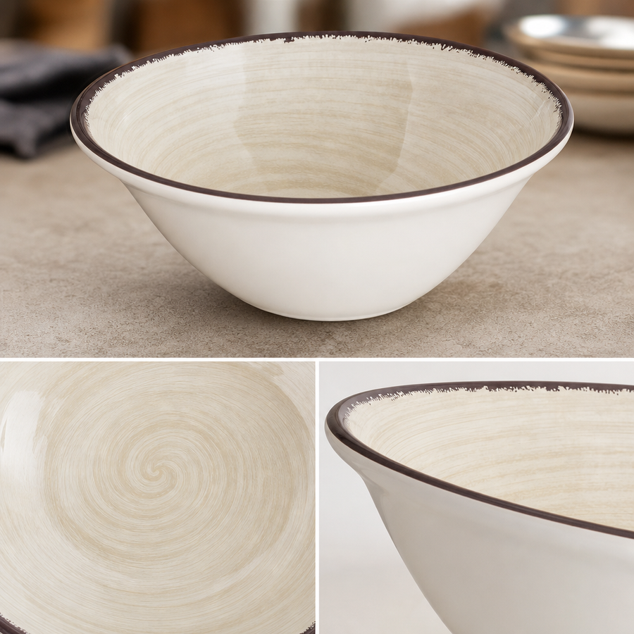 Pottery-Style Swirl Design