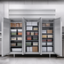 Thumbnail image #3 for Beverage-Air P Series Three-Section Reach-In Freezer, 68.34 Cu. Ft., Solid Locking Doors, Top-Mounted Self-Contained Refrigeration