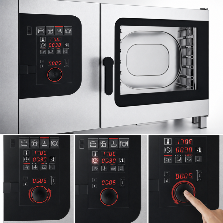 Product image #3 for Convotherm Maxx Pro C4 ED 6.20EB-N Electric Boiler Combi Oven/Steamer with easyDial Controls
