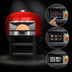 Thumbnail image #3 for Marra Forni NP130G Neapolitan Round Gas-Fired Brick Pizza Oven with Touchscreen Controls