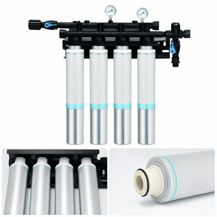 Product image #3 for Everpure Insurice Quad-7SI Four-Cartridge Ice Maker Water Filtration System