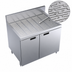 Thumbnail image #3 for Krowne Royal Series 48-Inch x 24-Inch Underbar Drainboard Cabinet Base with 2 Locking Hinged Doors