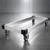 Thumbnail image #3 for Metro 48 x 24 Inch Aluminum Made-to-Order Truck Dolly Frame with Wraparound Bumper