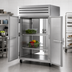 Thumbnail image #3 for True SPEC SERIES Two-Section Pass-Thru Reach-In Refrigerator with Front and Rear Locking Stainless Steel Doors