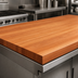 Thumbnail image #3 for John Boos Boos Block American Cherry Edge Grain Kitchen Countertop, 96 x 30 x 2-1/4 Inch, Penetrating Oil Finish