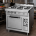 Thumbnail image #4 for Lang 36-Inch Heavy Duty Electric Range with Standard Oven Base and 6 French Plates