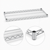 Thumbnail image #3 for Eagle Group QuadTruss 54 x 24 Inch Stainless Steel Wire Shelf, 600 lb Capacity