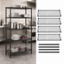 Thumbnail image #3 for Quantum 30 Inch W x 18 Inch D x 86 Inch H Black Epoxy Wire Shelving Starter Kit
