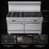 Thumbnail image #3 for Southbend Ultimate 60-Inch Gas Restaurant Range with Standard Oven and Convection Oven