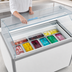 Thumbnail image #3 for KoolMore 50-Inch Gelato Dipping Cabinet Display Freezer with Sliding Glass Door and Sneeze Guard