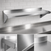 Thumbnail image #3 for John Boos 30-Inch 16-Gauge Stainless Steel Wall Shelf with 1-1/2-Inch Rear Riser