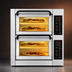 Thumbnail image #3 for PizzaMaster PM 552ED-4 Countertop Electric Dual-Chamber Pizza Oven
