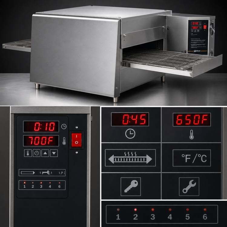 Product image #3 for Star Ultra-Max UM1850A Single-Deck Electric Impingement Countertop Conveyor Oven