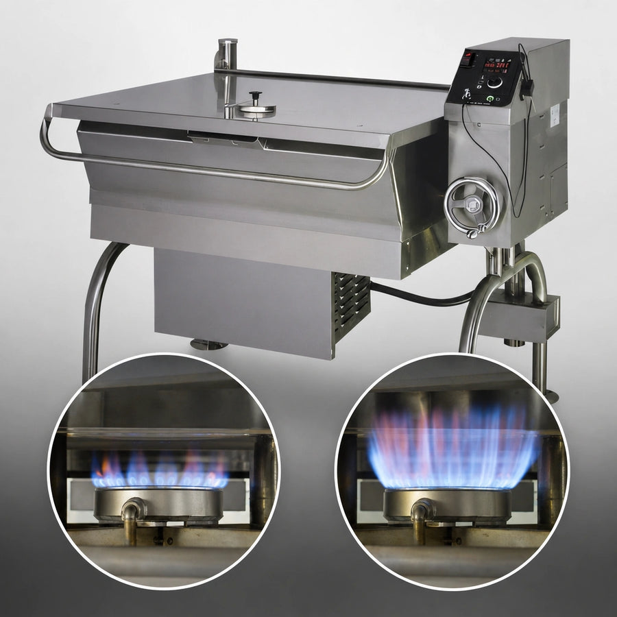 Dual Power Burner Settings