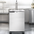 Thumbnail image #3 for Continental Refrigerator 24-Inch Stainless Steel Back Bar Keg Cooler, 8 Cu. Ft., 1 Column, R-290