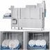 Thumbnail image #3 for Champion 86 PRO Steam High-Temp Two-Tank Rack Conveyor Dishwasher