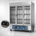 Thumbnail image #4 for Beverage-Air Vista Series 3-Section Glass Door Bottom-Mount Reach-In Refrigerator
