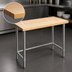 Thumbnail image #3 for Eagle Group 48 Inch x 24 Inch Wood Top Work Table with Galvanized Tubular Base