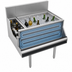 Thumbnail image #3 for Krowne Royal Series 30-Inch Underbar Combination Ice Bin with Bottle Well and 10-Circuit Cold Plate