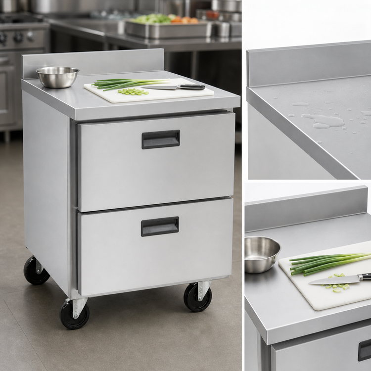 Product image #3 for Traulsen Centerline 27-Inch Compact Undercounter Worktop Drawer Freezer