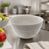 Thumbnail image #4 for American Metalcraft Crave Collection Shadow 96 oz. Round Melamine Mixing Bowl