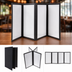 Thumbnail image #3 for Winco Legal-Size Four-View Leather-Like Menu Cover, Black