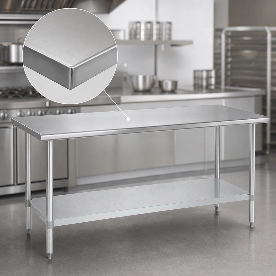 14-Gauge 300-Series Stainless Steel Top
