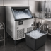 Thumbnail image #3 for Omcan Self-Contained Air-Cooled Cube-Style Ice Maker with Bin, 210 lb/Day Production, 80 lb Storage