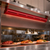 Thumbnail image #3 for Hatco Glo-Ray Curved Infrared Strip Heater, 24-Inch, 350W Standard Watt, Aluminum Housing