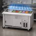 Thumbnail image #3 for DineXpress DXP6CB 6-Pan Cool Breeze Cold Food Serving Counter, 88 Inches Long