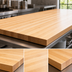 Thumbnail image #3 for Boos Block Northern Hard Rock Maple Edge Grain Kitchen Countertop, 96 x 38 x 1-1/2 Inch, Varnique Finish