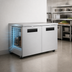 Thumbnail image #3 for Hoshizaki Steelheart 48-Inch Two-Section Undercounter Reach-In Freezer with Solid Doors, 12 Cu. Ft.