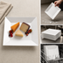Thumbnail image #3 for American Metalcraft Endurance 16-Inch Square Melamine Platter, White