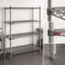 Thumbnail image #3 for Eagle Valu-Master Quad-Adjust 4-Tier Wire Shelving Starter Unit, 72 x 24 x 74 Inches, Pewter Gray Epoxy