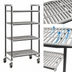 Thumbnail image #3 for Cambro Camshelving Elements XTRA 4-Shelf Vented Mobile Starter Unit, 18