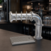 Thumbnail image #3 for Glastender Countertop Pipe Cantilever Draft Dispensing Tower, 4 Faucets, Glycol-Cooled, Stainless Steel Finish