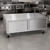 Thumbnail image #4 for Klinger's Trading Heavy-Duty Enclosed Stainless Steel Equipment Stand Cabinet with Casters, 49 x 30 x 24 Inches