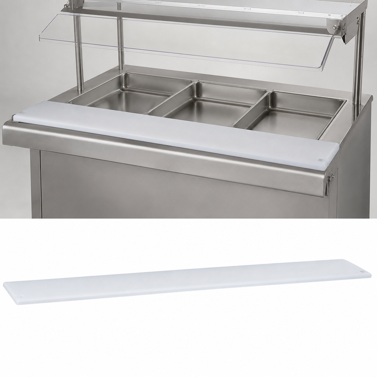 Product image #3 for Eagle Group 48-Inch Thermoplastic Cutting Board Replacement for HT3 Hot Food Table
