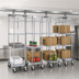 Thumbnail image #3 for Master Trak Overhead Track Mobile Unit Kit for 21-Inch Shelves, 74-Inch Posts, 900 lb Capacity