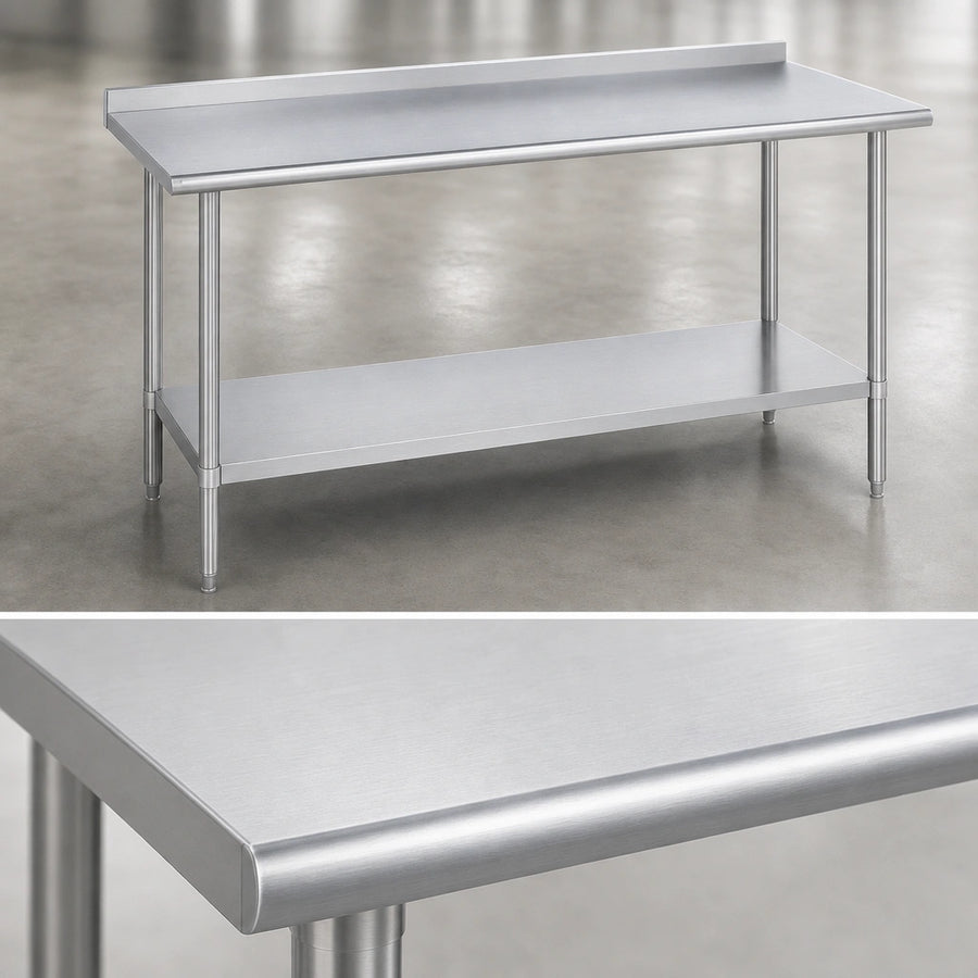 14 Gauge 300 Series Stainless Steel Top