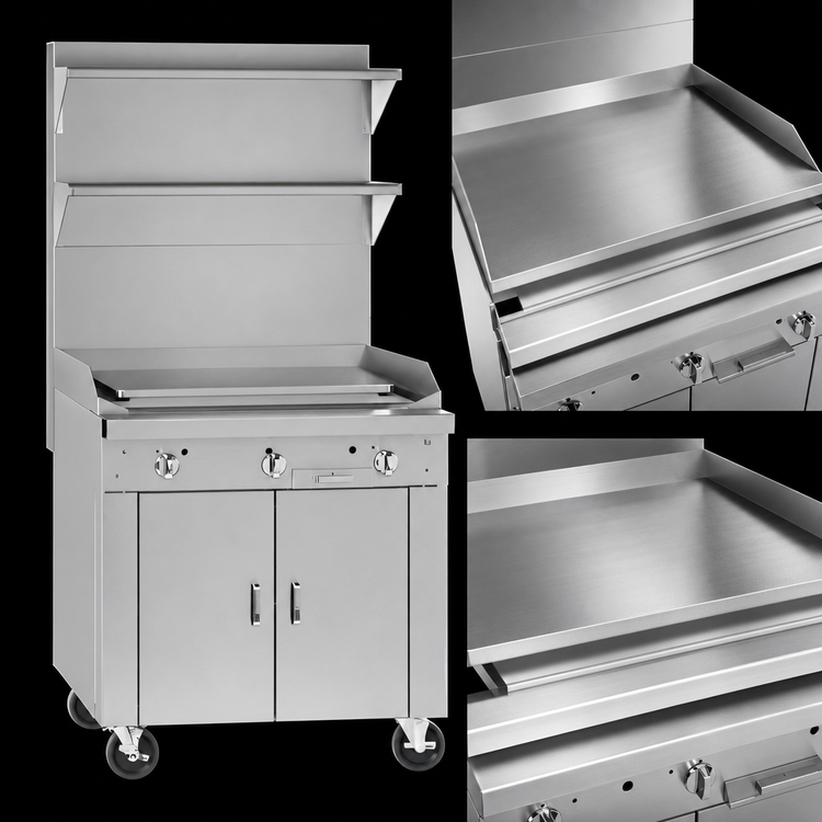 Product image #3 for Southbend Platinum Heavy Duty 48-Inch Modular Gas Plancha Griddle Sectional Range