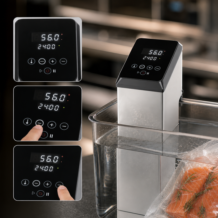 Product image #3 for Omcan Countertop Sous Vide Immersion Circulator with Digital Control and Timer