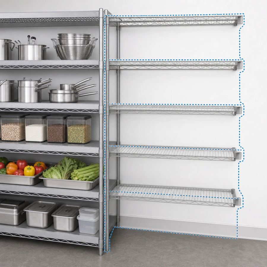 Add-On Shelving Design
