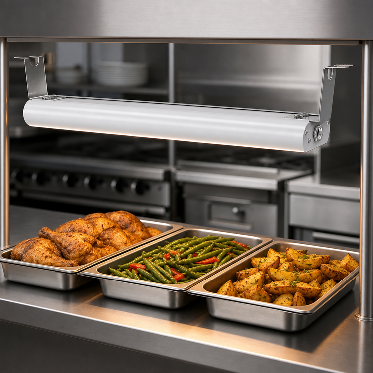 Product image #3 for Vollrath 42-Inch Low Profile Strip Heat Lamp with Aluminum Housing