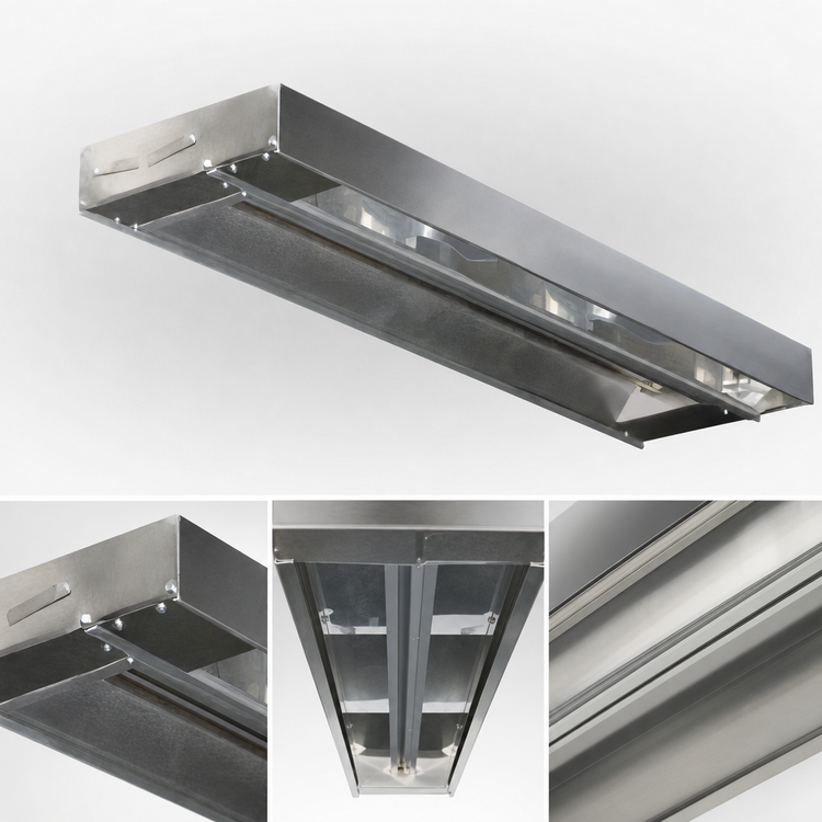 Product image #3 for Eagle RedHots 24-Inch Unlighted Single Rod Strip Heat Lamp, 208V, 350W